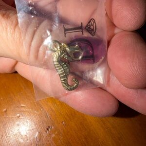 GRANDMAS JEWELRY. NEW. Seahorse  Charm. DIAMONDS INTERNATIONAL. MUST BE BUNDLED